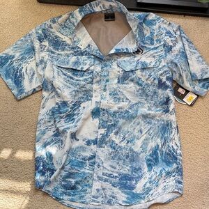 Penn State Short Sleeve Button Down NWT